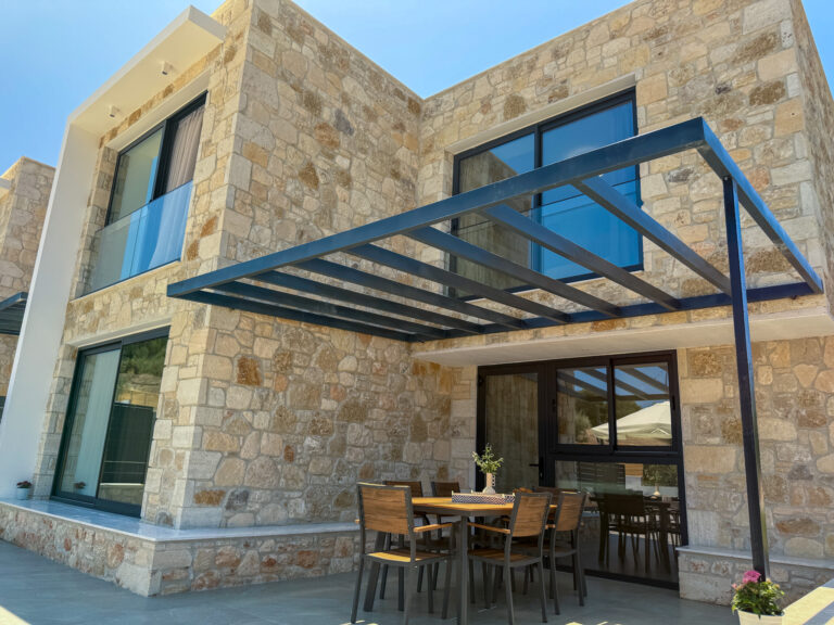 Villa's outside table